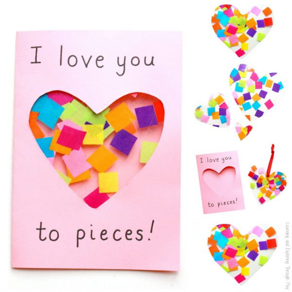 Love You To Pieces Card