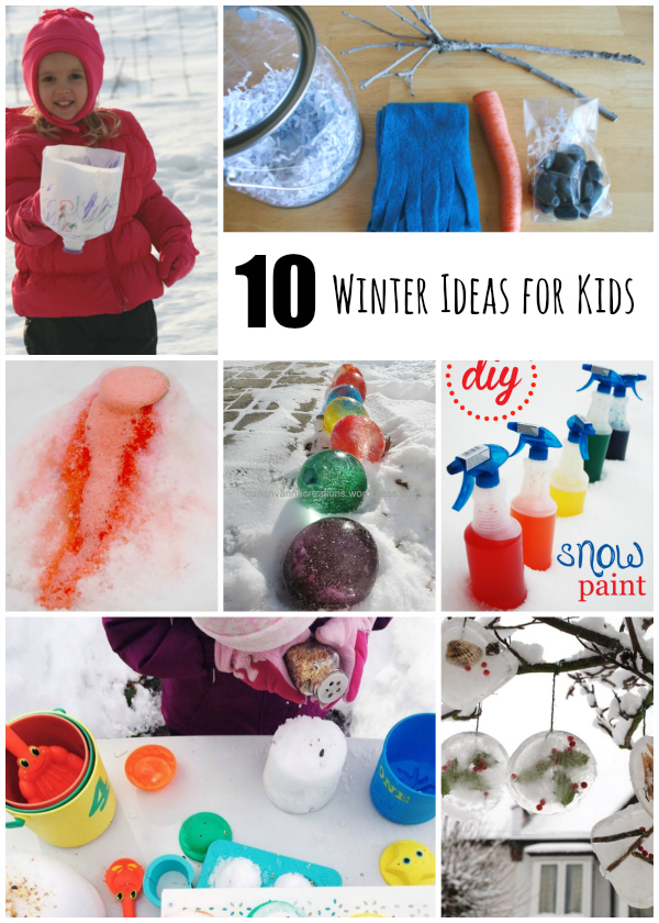 10 Winter Ideas for Kids to Play Outdoors