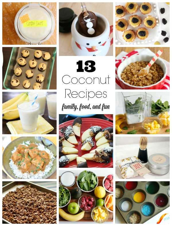 13 Coconut Recipes for Family, Food, and Fun