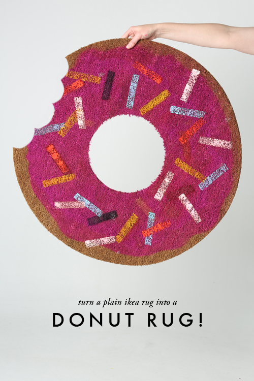 13 Doughnut Recipes and Crafts Rug