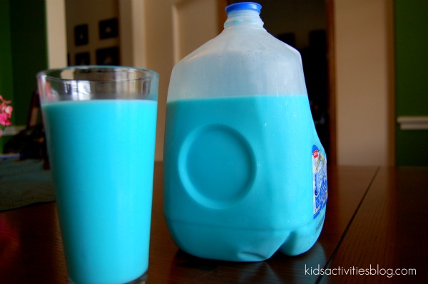 13 Tricks for an April Fool's Day Treat Blue Milk