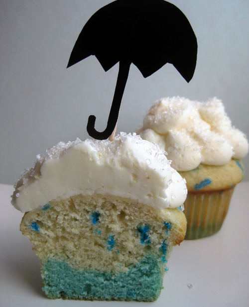 14 Rainy Day Inspired Projects to Make Cupcakes