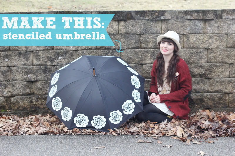14 Rainy Day Inspired Projects to Make Umbrella Project