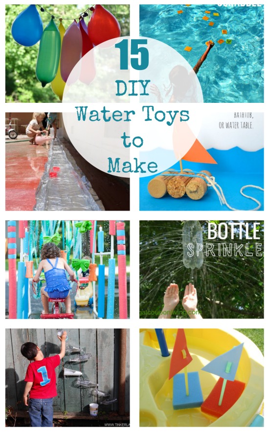 15 DIY Water Toys for Kids to Make for Summer