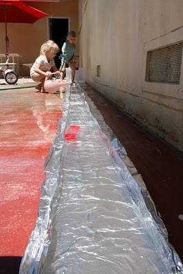 15 DIY Water Toys to Make for Summer Foil River