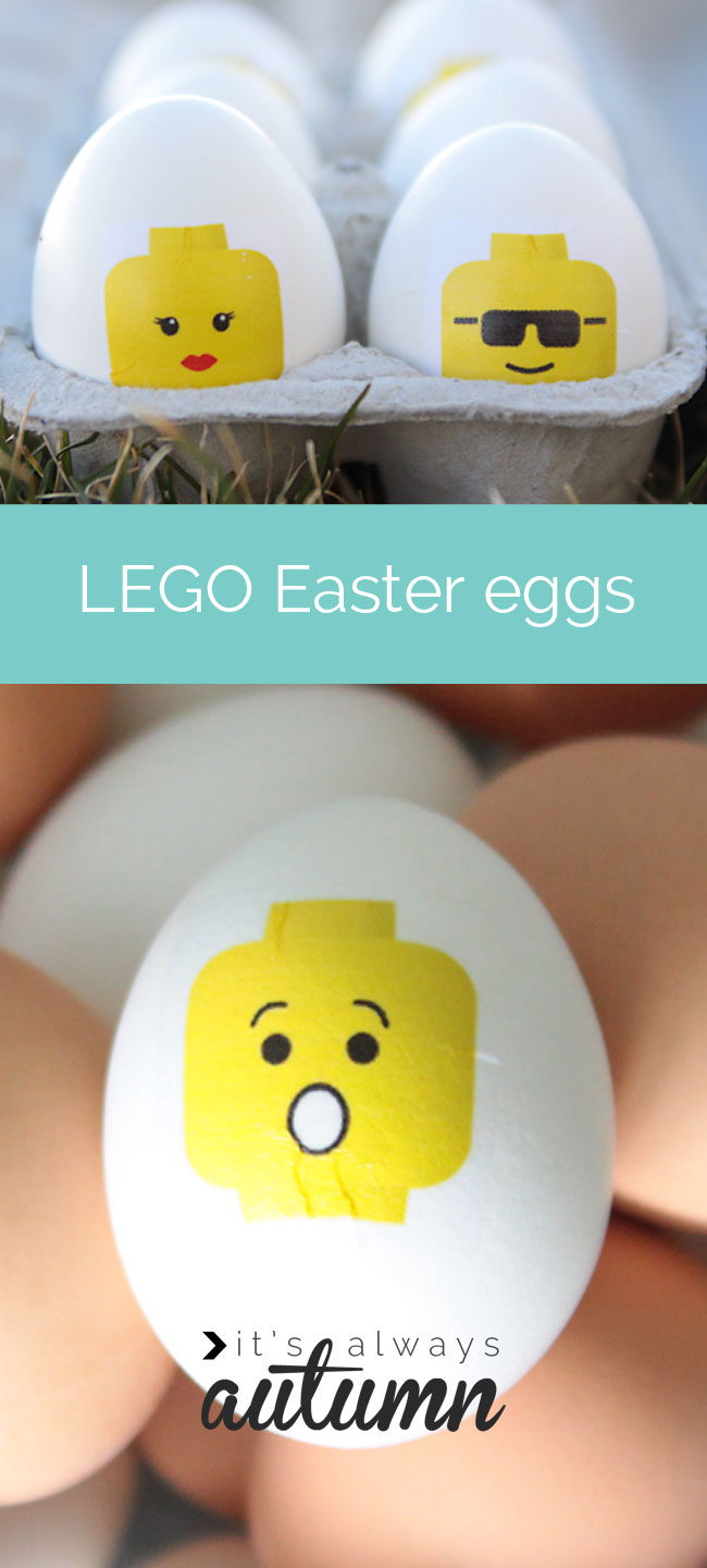 DIY Lego Easter Eggs