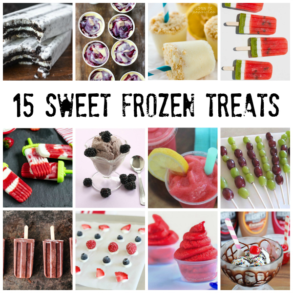 15 Sweet Frozen Treats