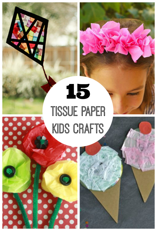 15 Tissue Paper Crafts for Kids