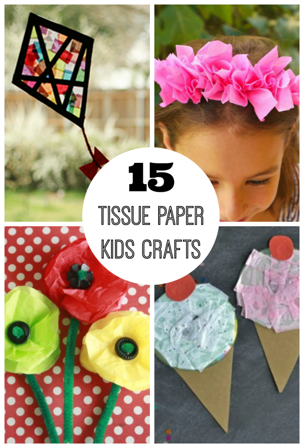 65+ Tissue Paper Crafts for Adults & Kids You'll Wanna Try NOW! - A Country  Girl's Life