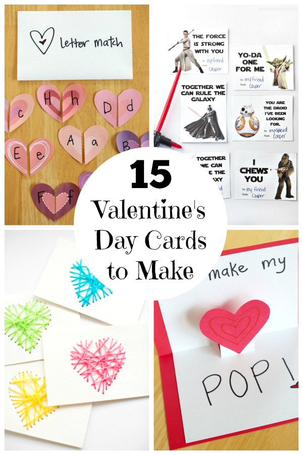 15 Valentine's Day Cards for Kids