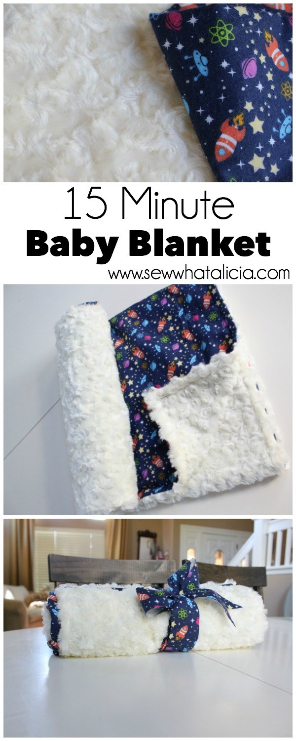 15 Minute Baby Blanket