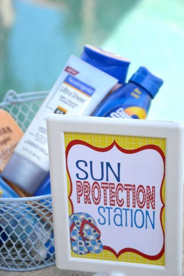 Sun Protection Station
