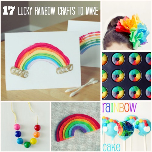 17 DIY Lucky Rainbow Crafts