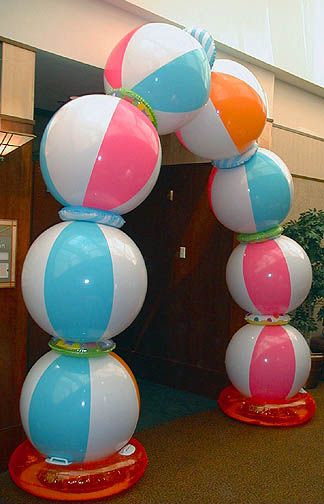 Beach Ball Party Arch