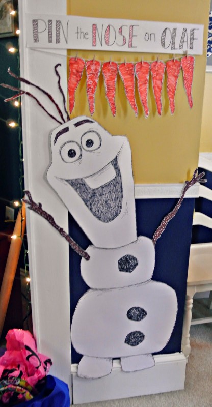 Pin The Nose On Olaf