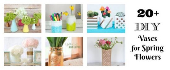 DIY Vases for Spring Flowers