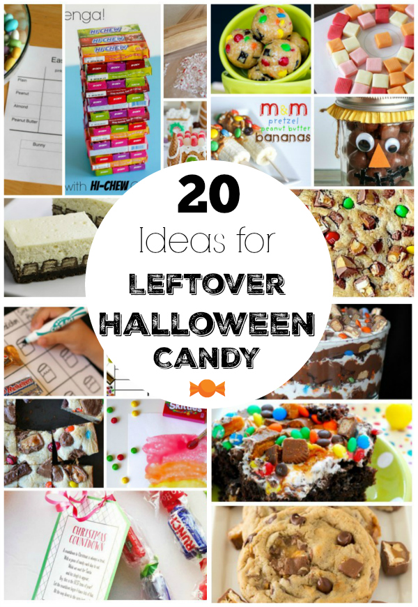 Leftover Halloween Candy? 20 Ways to Use it Up! - Make and Takes