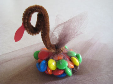 turkey thanksgiving party favor