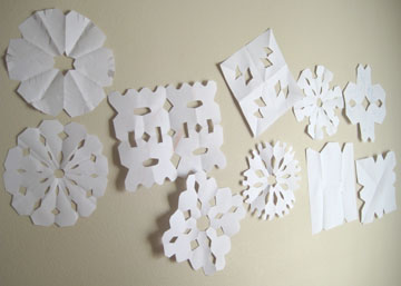 paper snowflakes