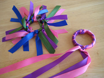 crafting ribbon rings