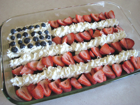 Jello American Flag