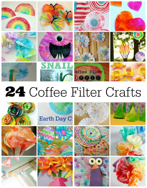 24 Coffee Filter Crafts to Make