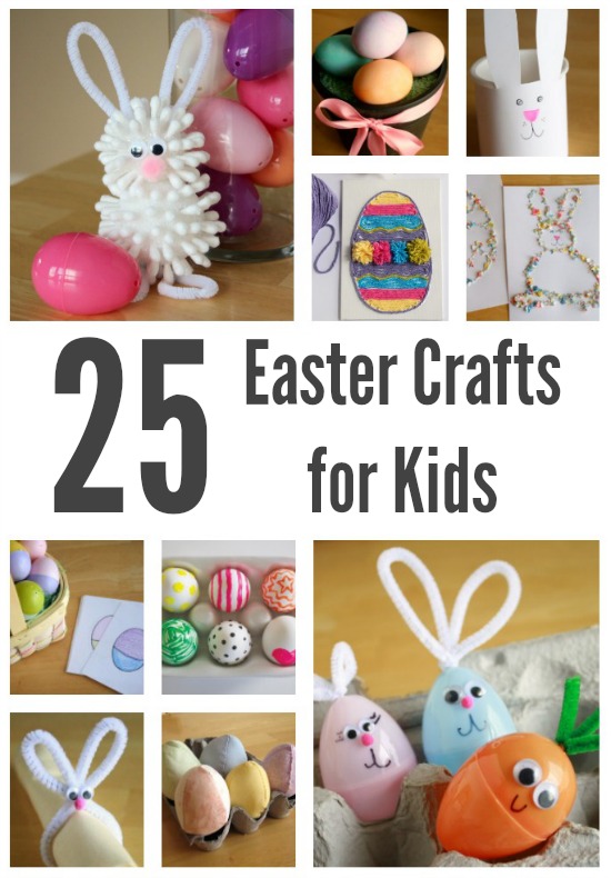 25 Easter Holiday Crafts for Kids