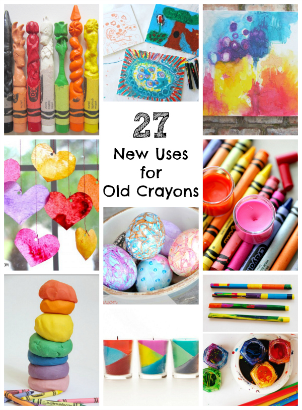 Get Coloring With Recycled Chunky Crayons - Make and Takes