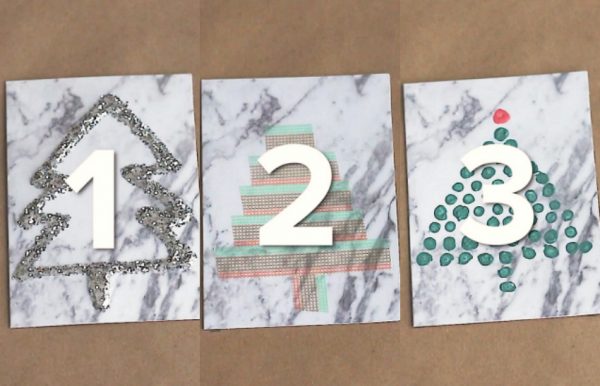 3 DIY Ways to Decorate Christmas Tree Cards