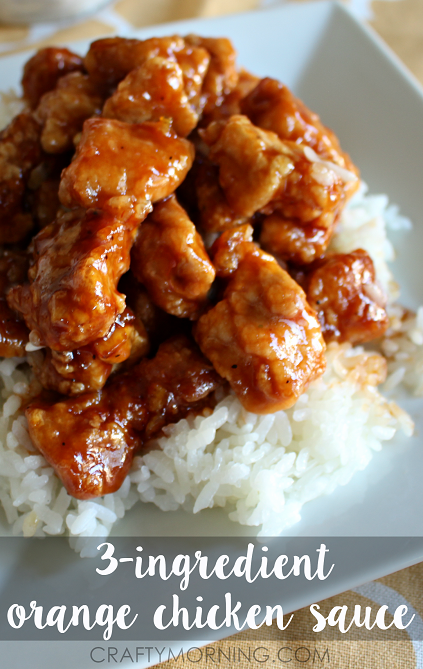 3-Ingredient Orange Chicken Sauce Recipe