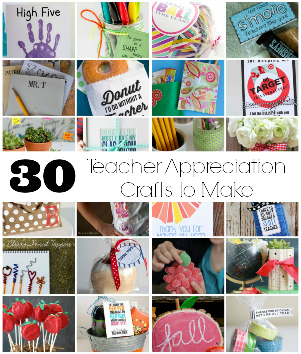 30 Teacher Appreciation Week Crafts to Make