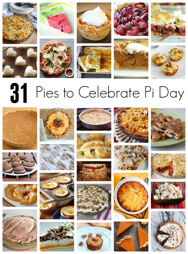 31 Pies to Celebrate National Pi Day