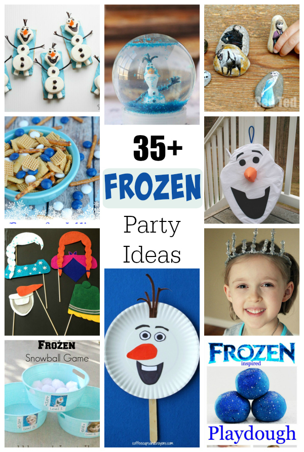 35+ crafts, games, and treats for a FROZEN birthday party!