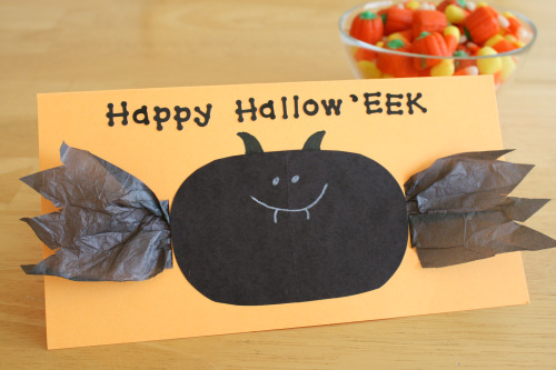3D Halloween Bat Card 3D Halloween Bat Card