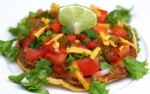 Simple and Healthy Veggie Tostadas