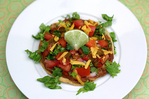 Make Simple and Healthy Veggie Tostadas