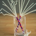 4th of July Pipe Cleaner Sparklers