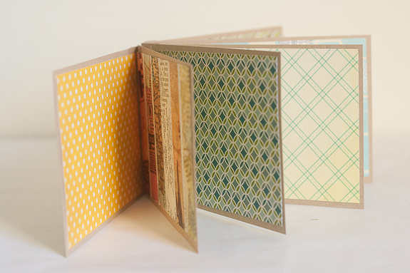 Make a Mini Paper Album for a Gift