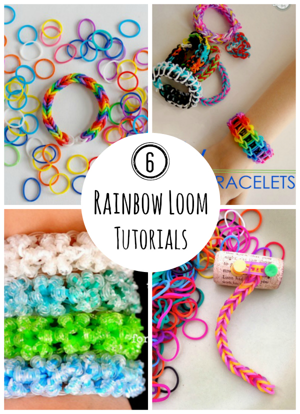 6 Rainbow Loom Bracelet Tutorials for Kids