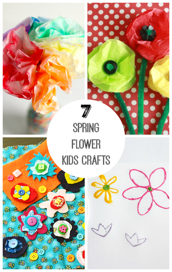 7 Spring Flower Kids Crafts