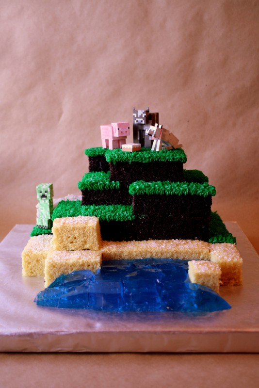 Minecraft Cake