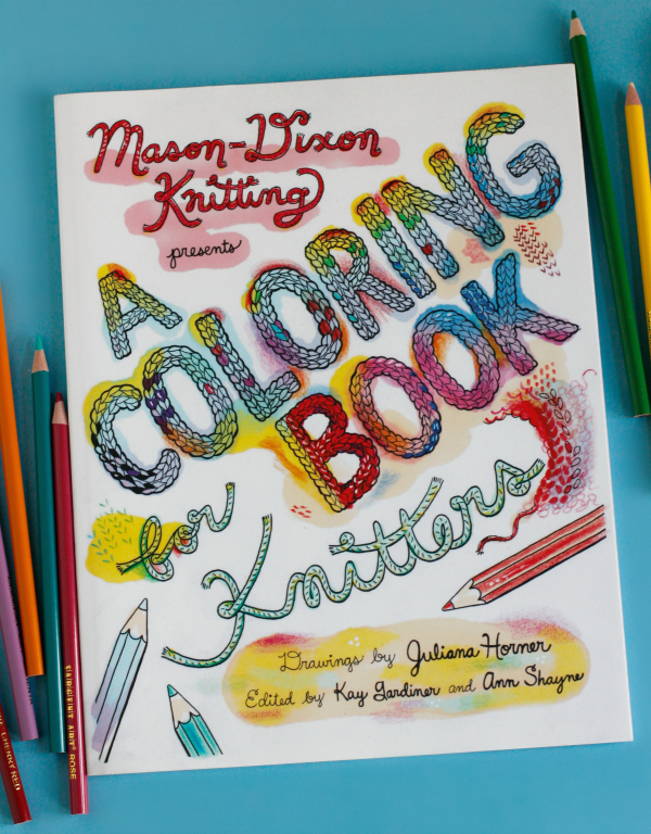 Adult Coloring Books for Knitters