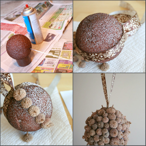 What crafty projects have you used your fallen acorns for?