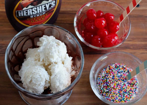 Add Toppings to an Ice Cream Sundae Bar