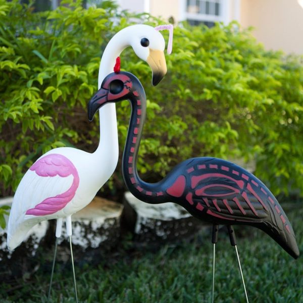 Pink Flamingos Halloween Angel Makeover