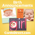 Photo Birth Announcements at CardsDirect