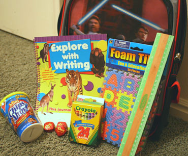 Backpack First Day of School Fairy