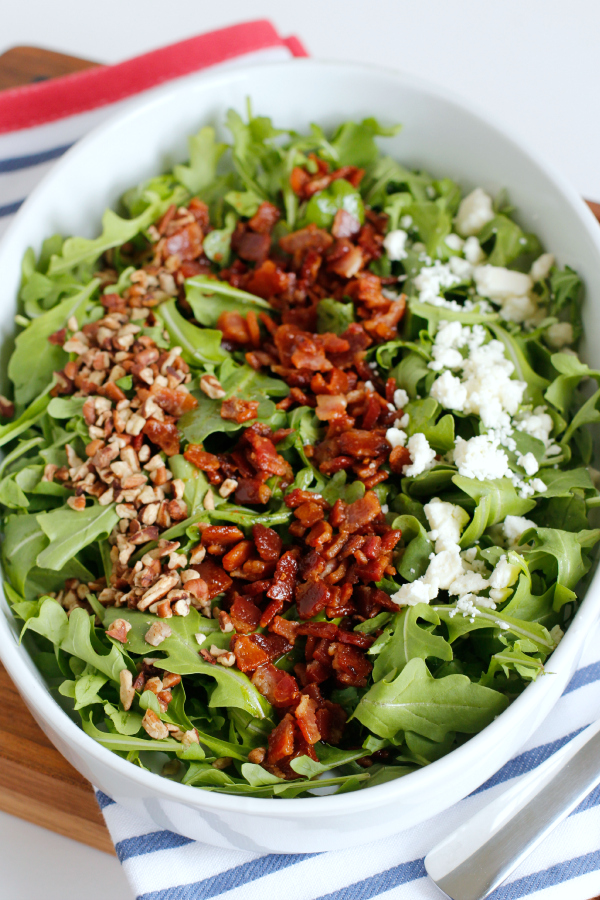 Bacon and Arugula Salad