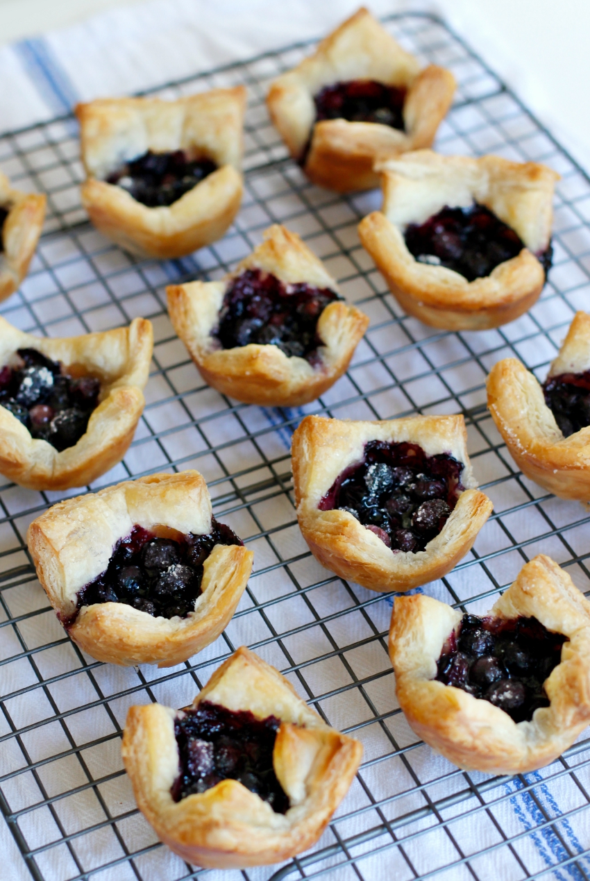 Bake Mini Blueberry Tarts in a Muffin Tin