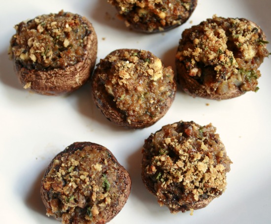 Baked Stuffed Mushrooms